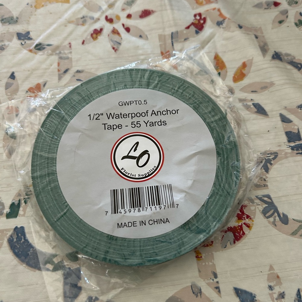 Green Waterproof Anchor Tape - 55 Yards